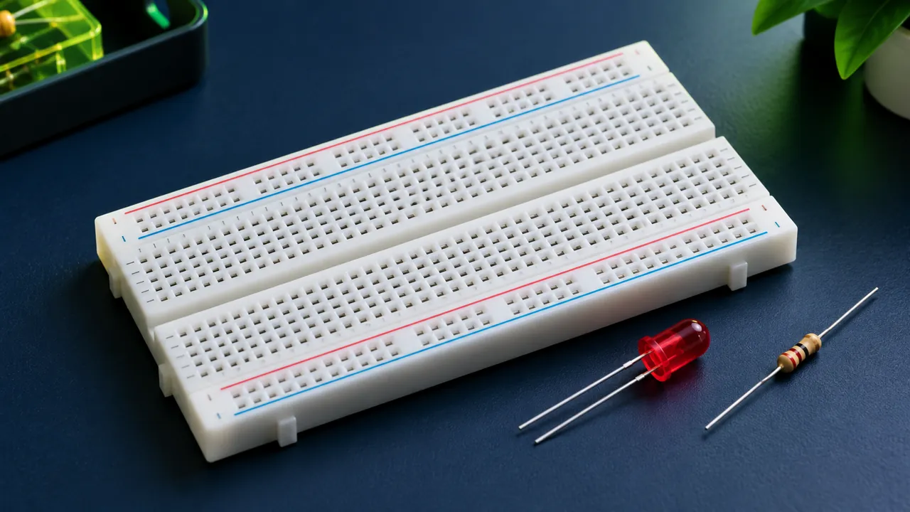 Breadboard'u Tanıyalım: Hangi Delikler Birbirine Bağlı?