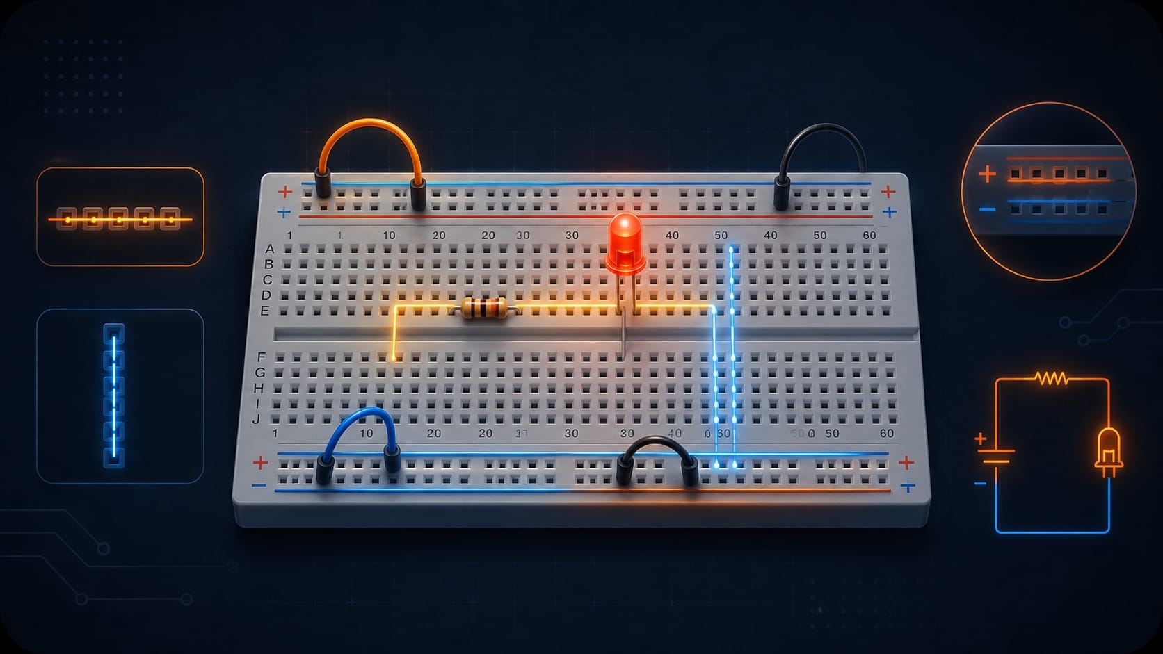 Breadboard Nedir? Devre Tahtası Kullanımı