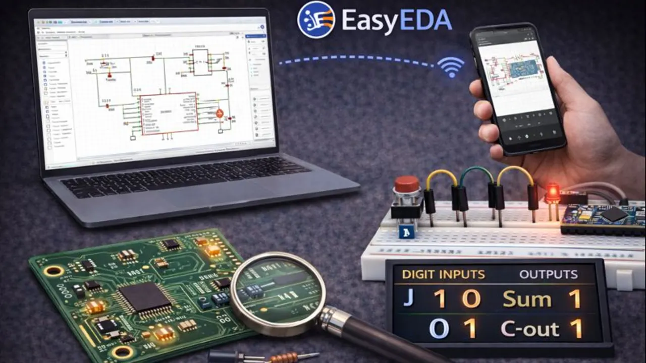 EasyEDA ile Online Devre Tasarımı