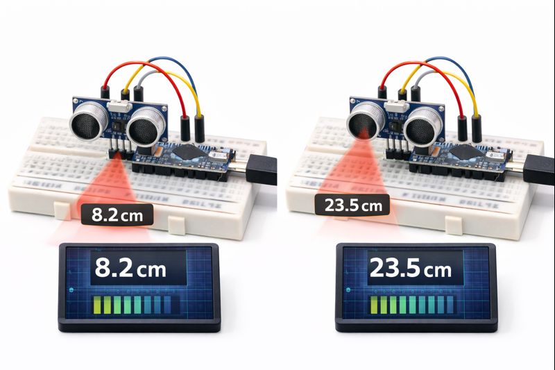 HC-SR04 Ultrasonik Mesafe Sensörü