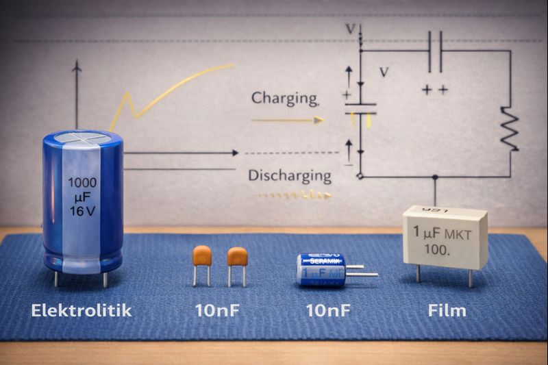 Kondansatörün Temel Görevleri