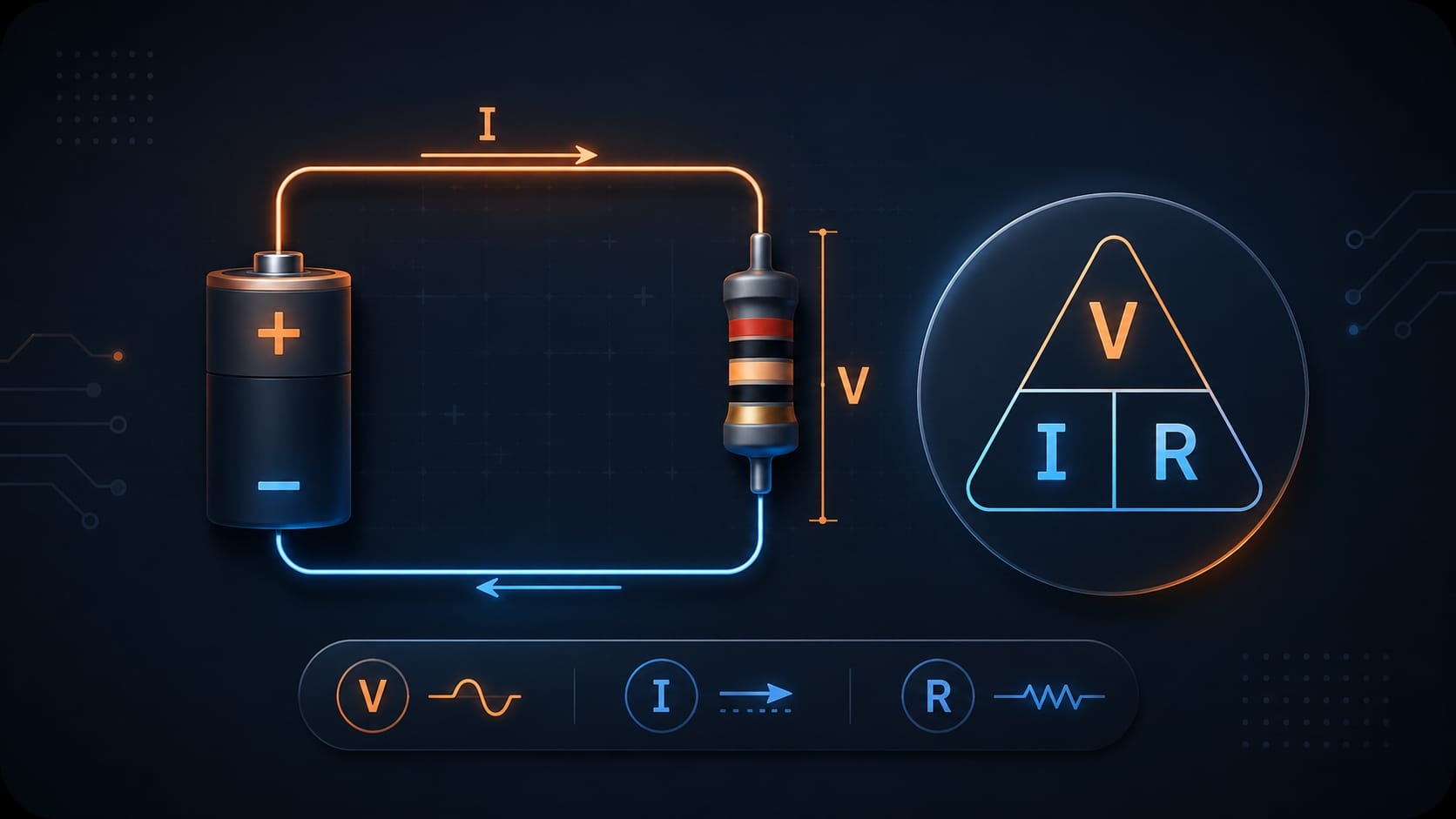 Ohm Kanunu Nedir? Gerilim, Akım ve Direnç İlişkisi